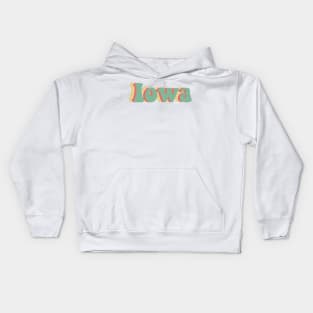 Iowa 70's Kids Hoodie